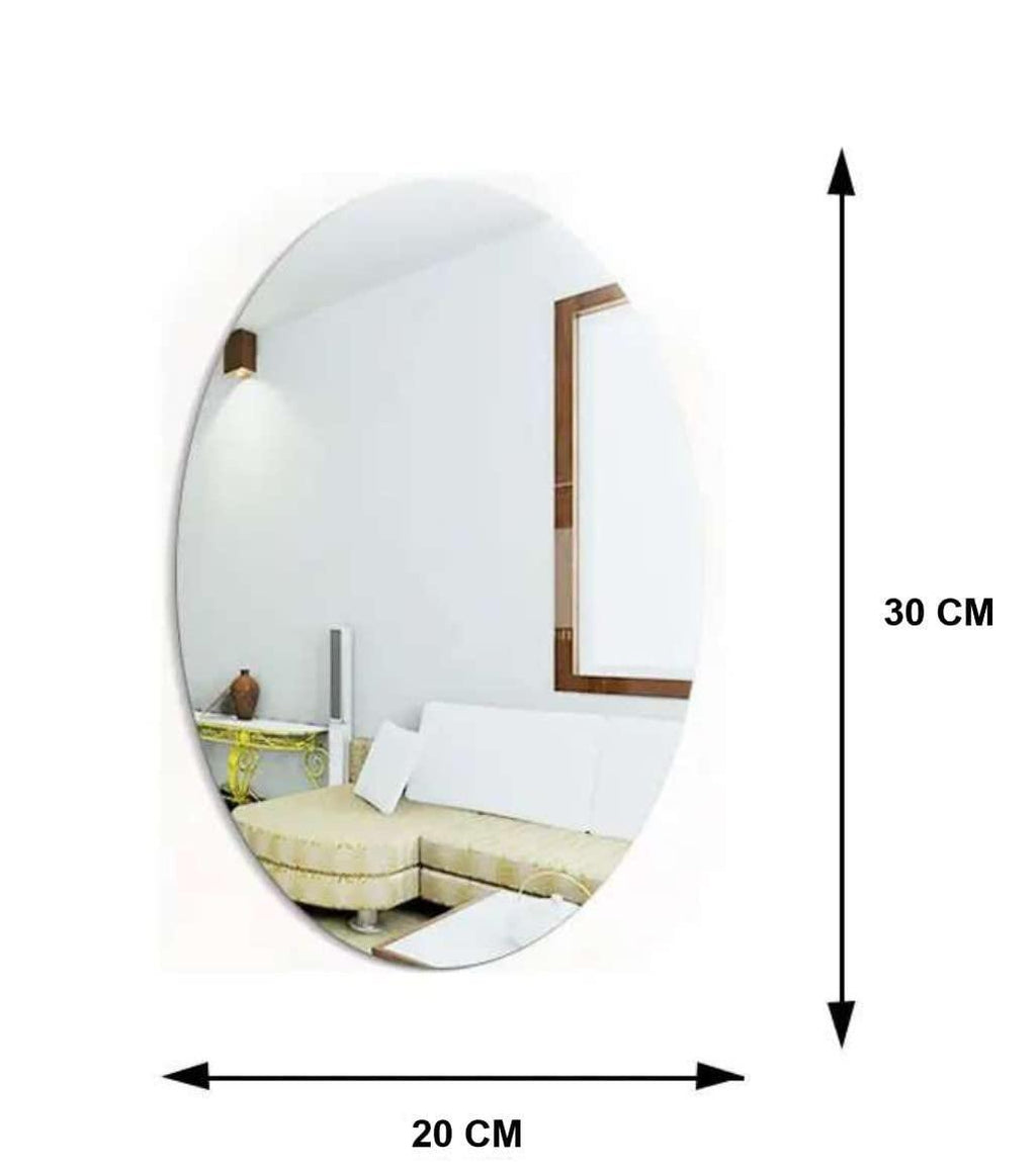 Combo of Oval Shape & Square Shape Mirror