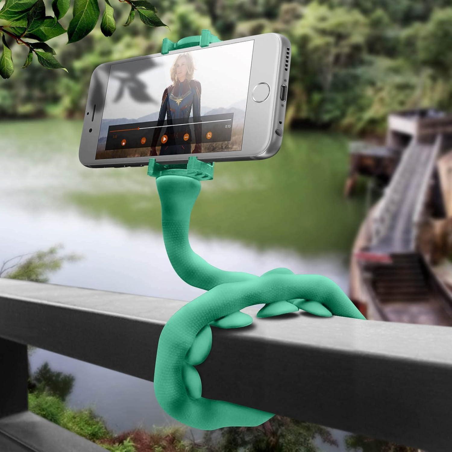 Cute Caterpillar Shape Flexible Mobile Phone Holder📱✨