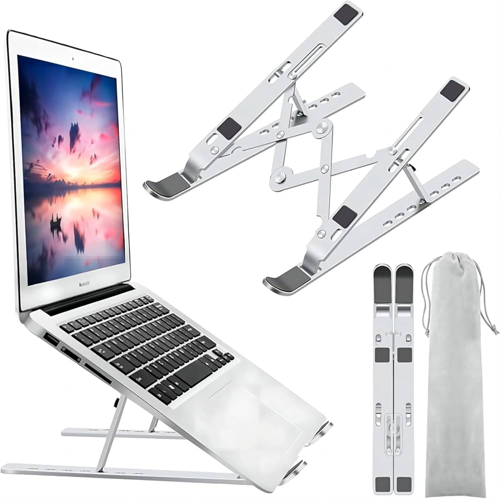Foldable Aluminum Laptop Stand
